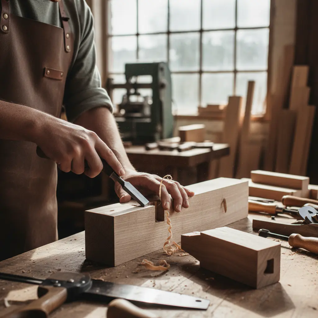 Cutting mortise and tenon joints